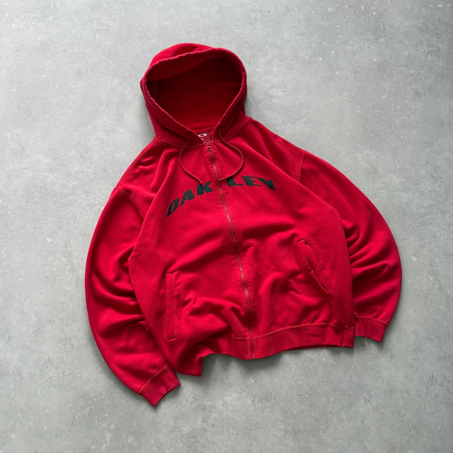 Vintage Oakley Zip-up Hoodie (L)