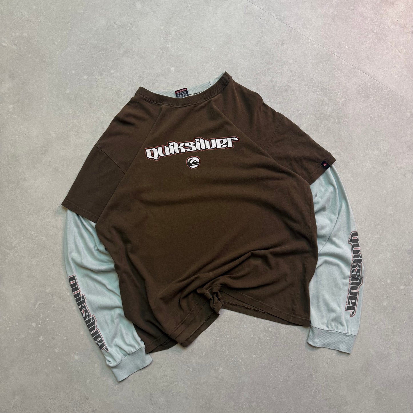 00’s Quiksilver Long Sleeve T-shirt (M)