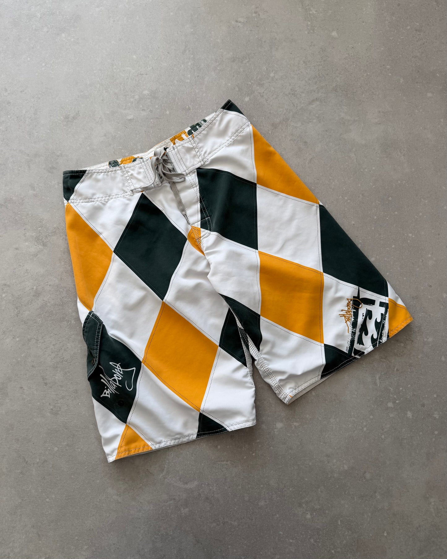 Vintage Billabong Andy Irons Argyle Boardshorts (31)