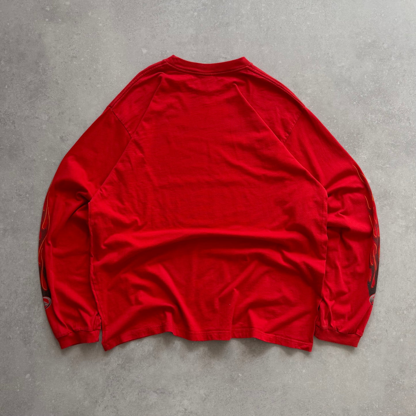 00's Quiksilver Flame Long sleeve T-shirt