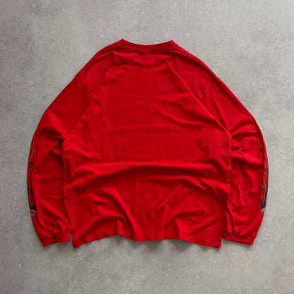 00's Quiksilver Flame Long sleeve T-shirt