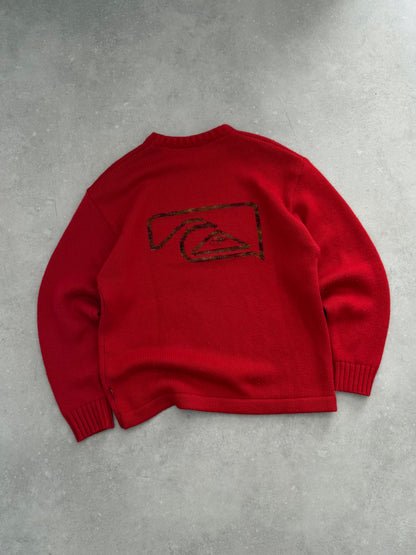 Vintage Quiksilver Knit Jumper (XL)