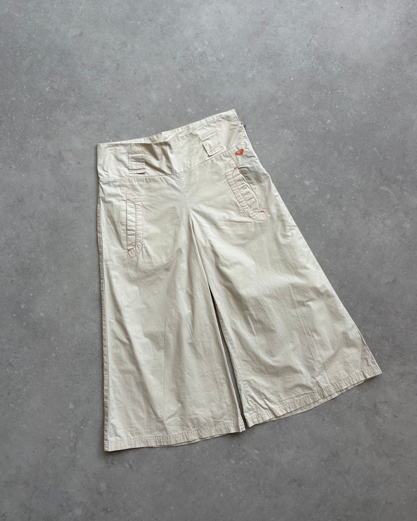 Vintage Roxy Flared 3/4 Length Trousers (28)