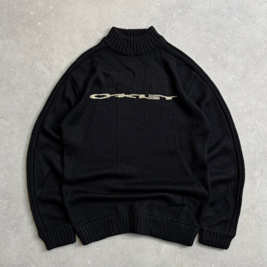 00's Oakley Turtleneck Knit Jumper (L)