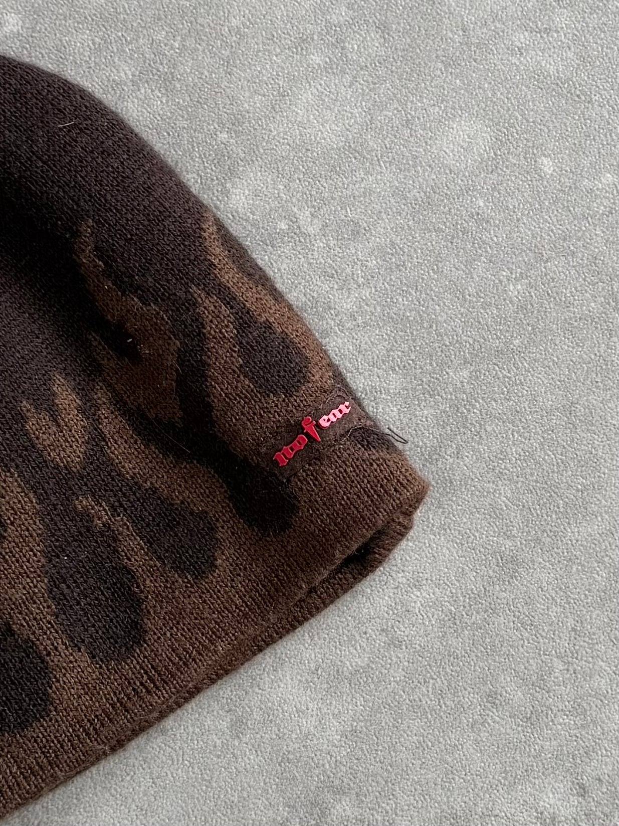 Vintage No Fear Flame Beanie