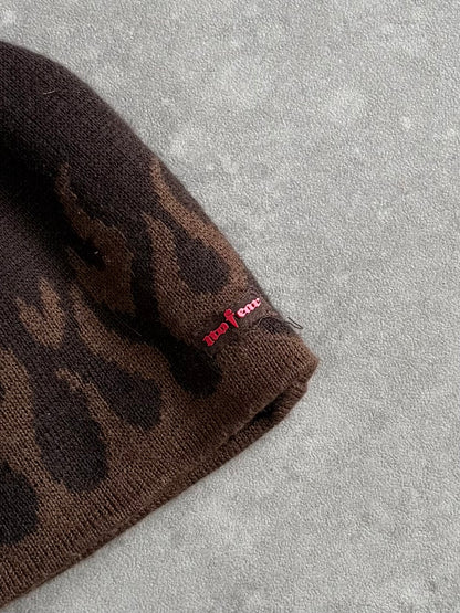 Vintage No Fear Flame Beanie