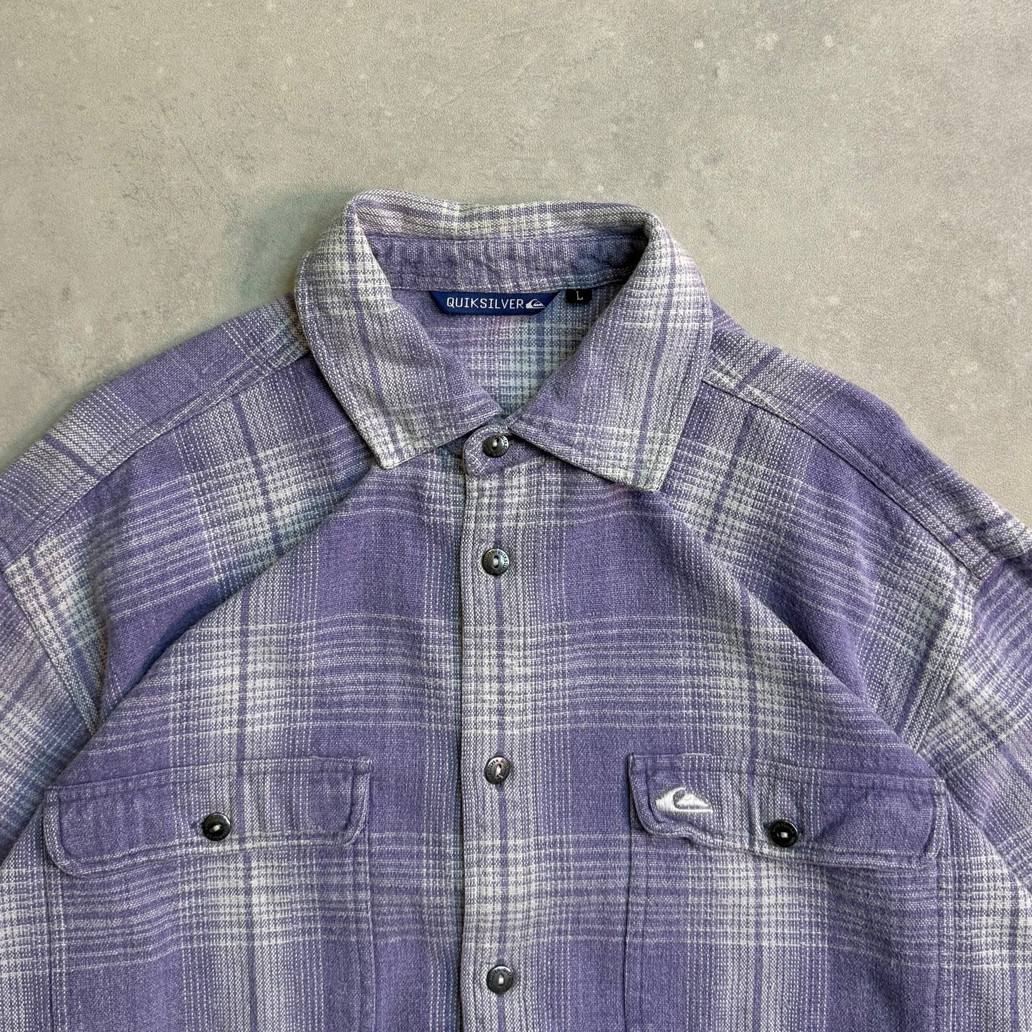 00’s Quiksilver Heavy Flannel Shirt (XL)
