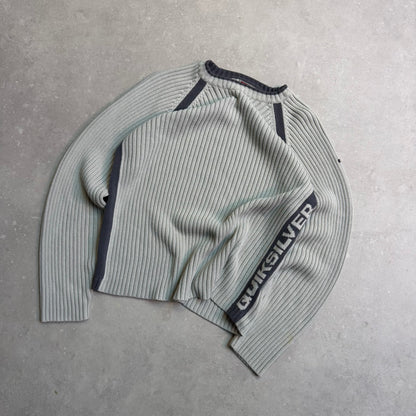 00’s Quiksilver Cable Knit Jumper (S)