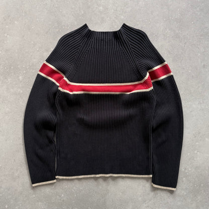 00’s Quiksilver Cable Knit Jumper (M)