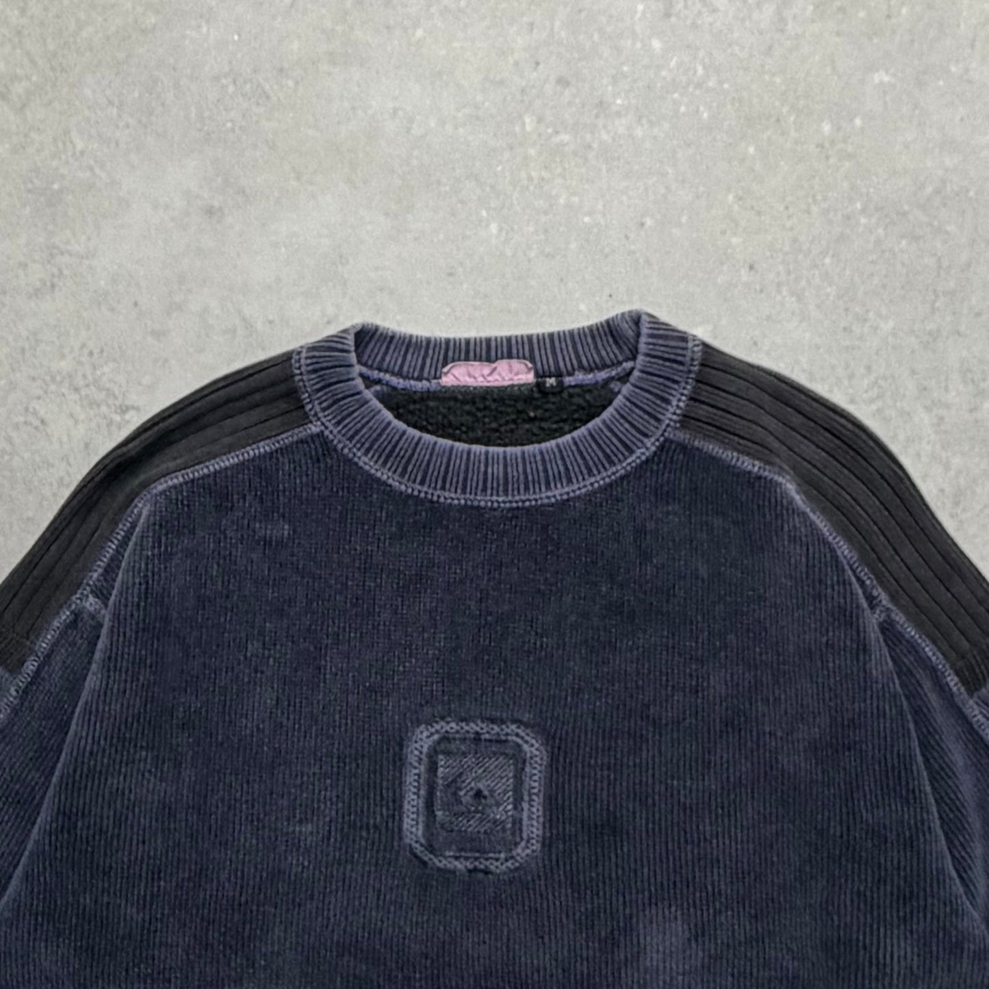 00’s Quiksilver Corduroy Knit Jumper (M)