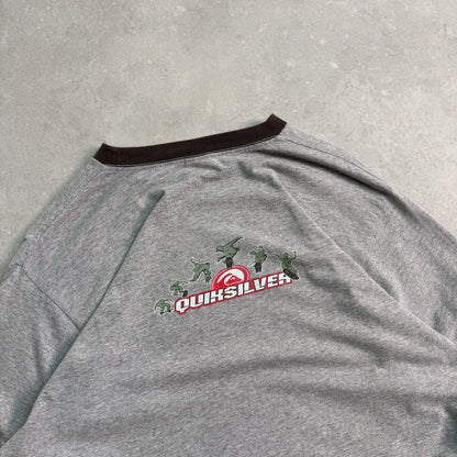 00’s Quiksilver Long Sleeve T-shirt (M)