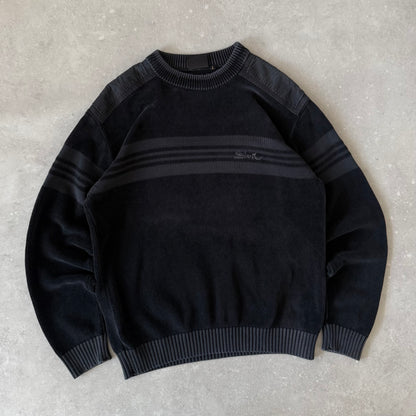 00’s Quiksilver Corduroy Knit Jumper (M)