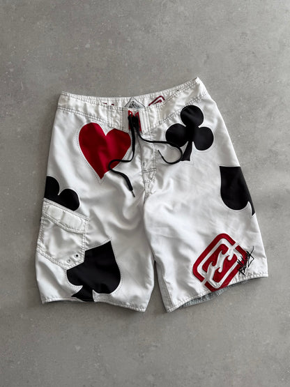 Vintage Billabong Taj Burrow Royal Flush Boardshorts (32)