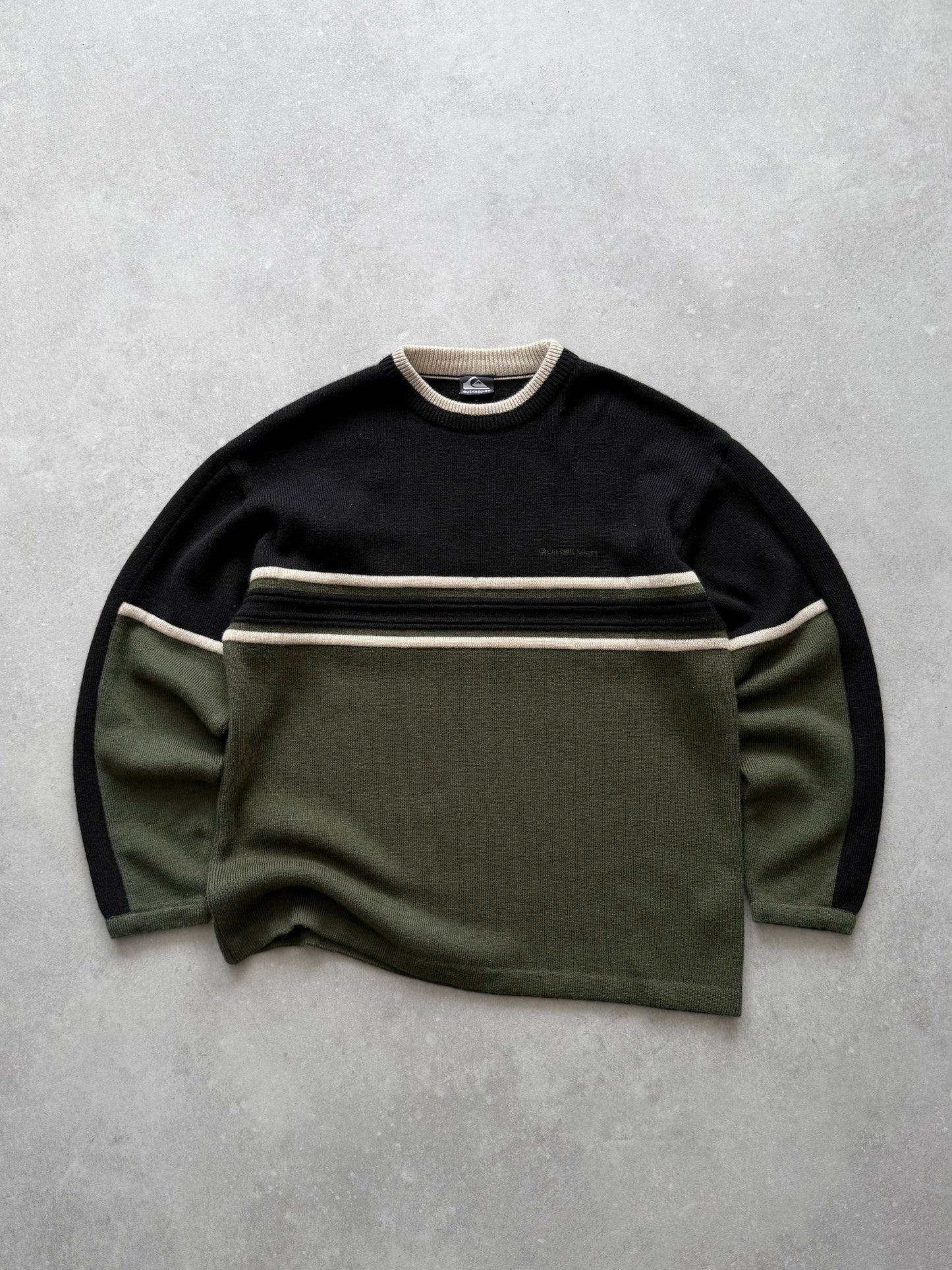 Vintage Quiksilver Knit Jumper (XL)