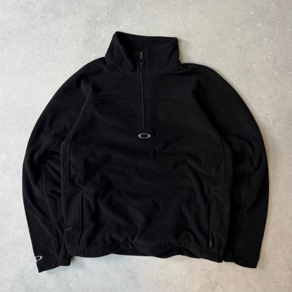 00's Oakley 1/4 Zip Fleece (M)