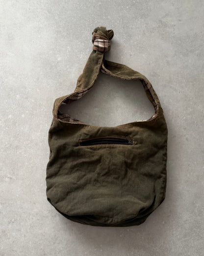 Vintage Billabong Plaid Reversible Tote Bag