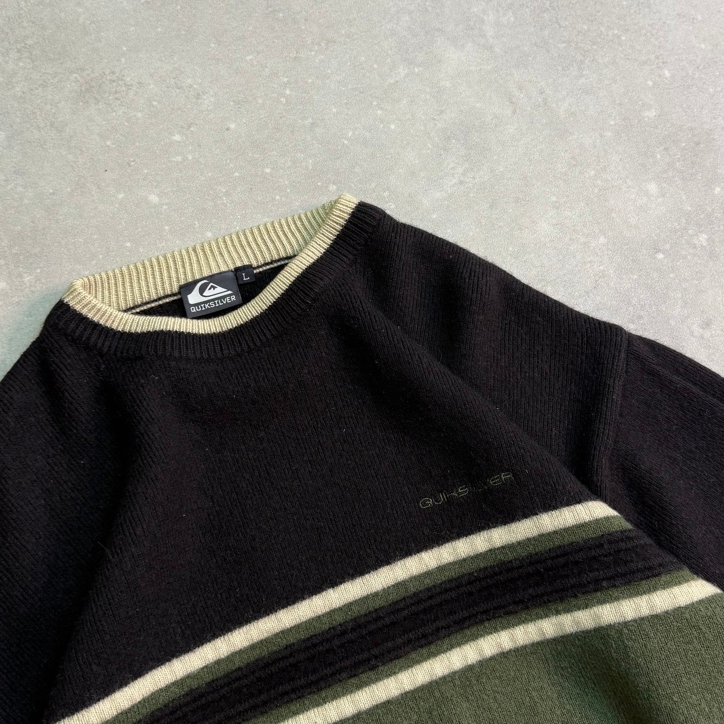 00’s Quiksilver Knit Jumper (L)