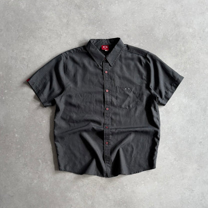 00's Oakley Button up Shirt (L)