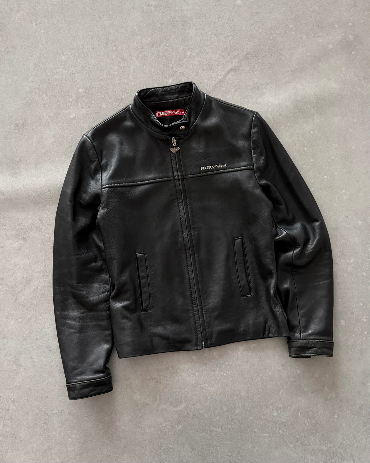 Vintage Roxy Leather Jacket (S)