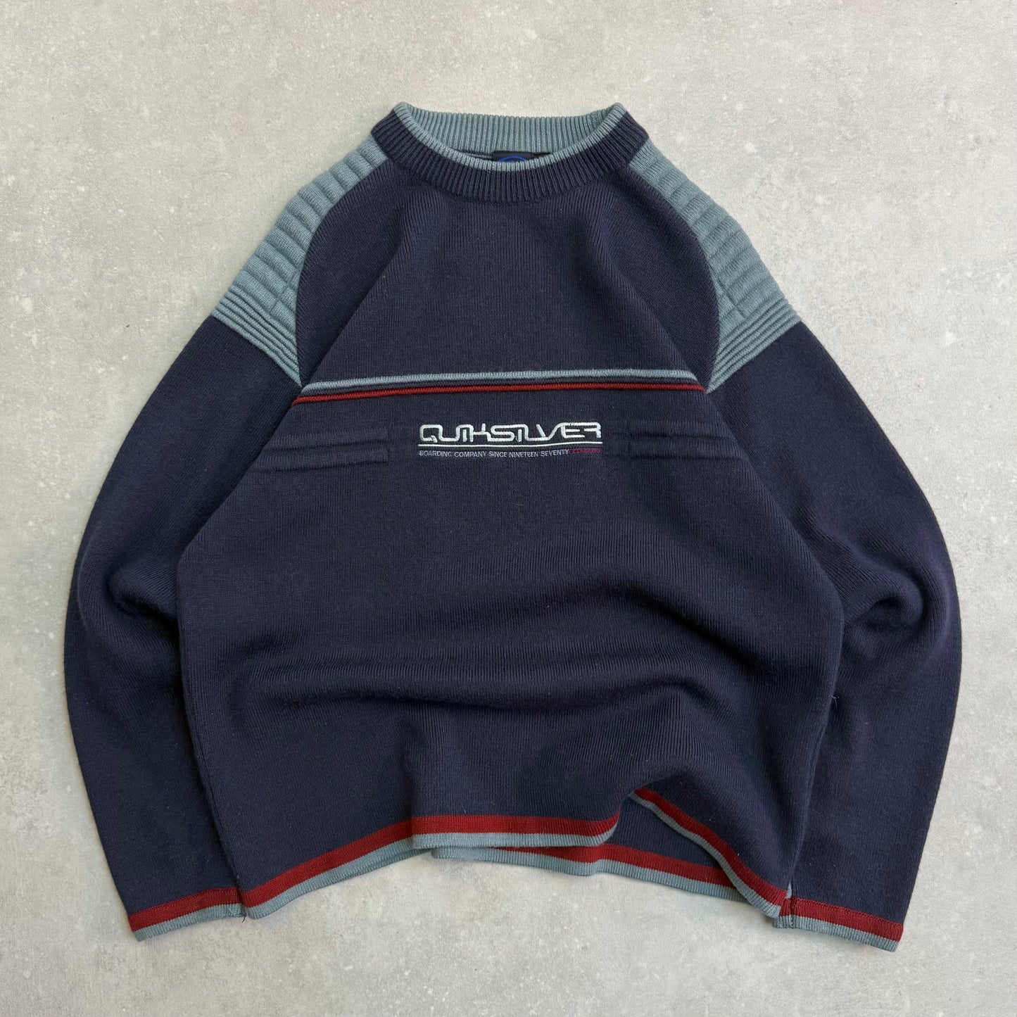 00’s Quiksilver Knit Jumper (L)