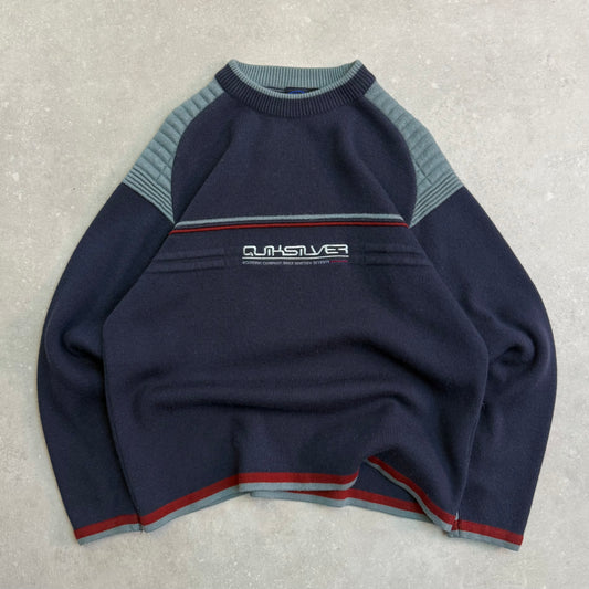 00’s Quiksilver Knit Jumper (L)