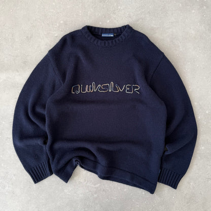 00’s Quiksilver Knit Jumper (L)