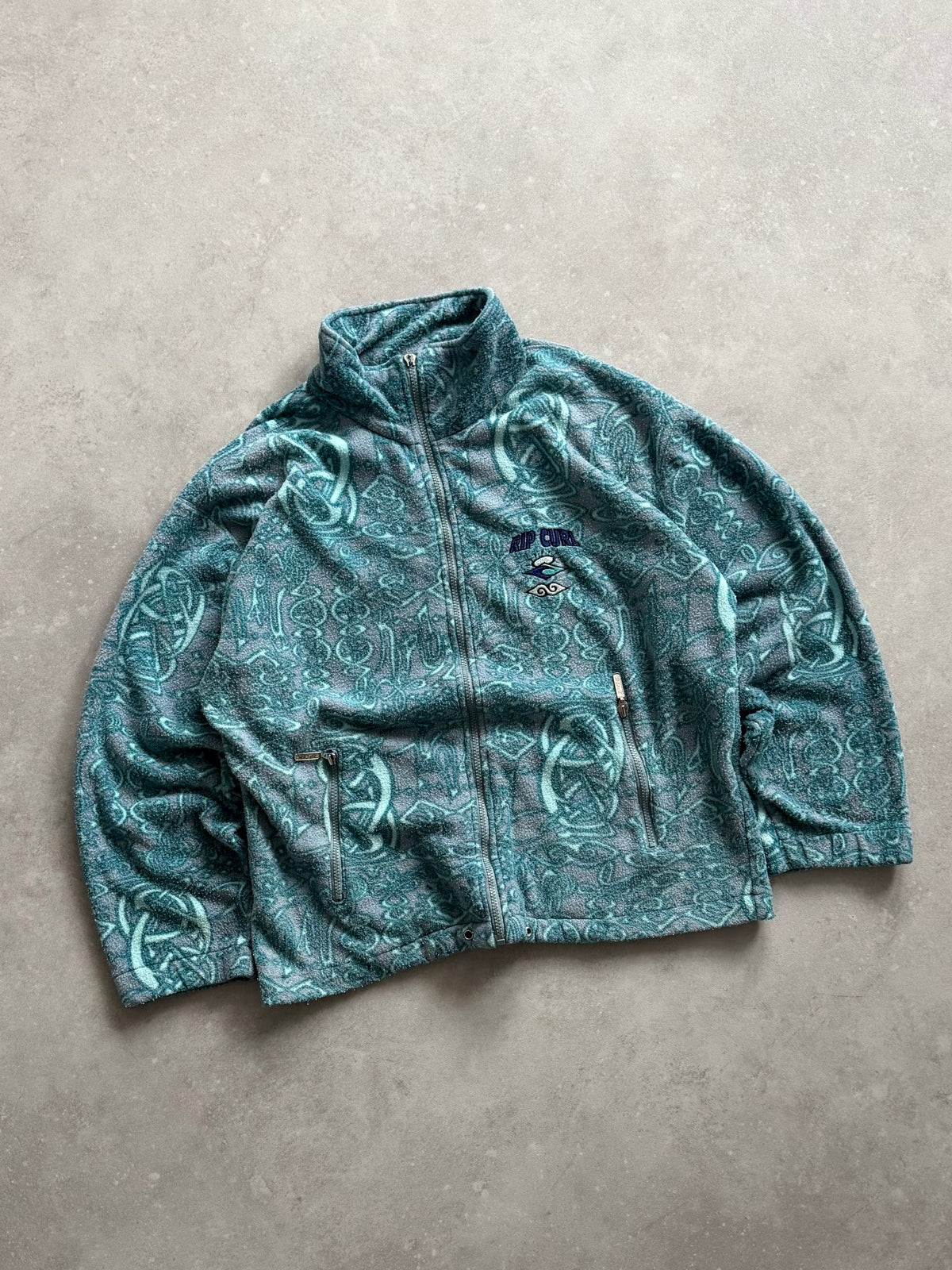 Vintage Rip Curl Full Zip Fleece (M)