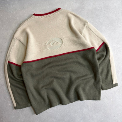 00's Quiksilver Knit Jumper (XXL)