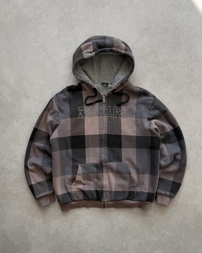 Vintage Rip Curl Full Zip Hoodie (M)