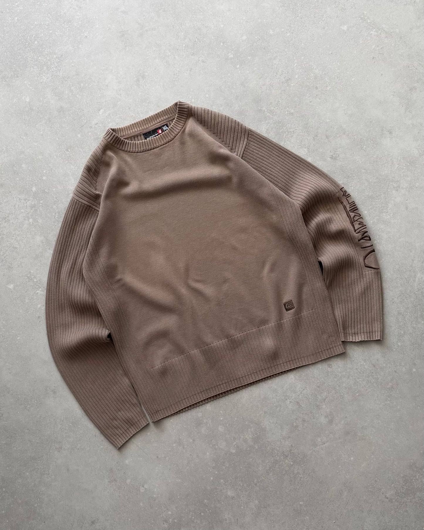 Vintage Quiksilver Cable Knit Jumper (M)