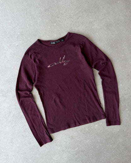 Vintage Oakley Women’s Long Sleeve Top (S/8)