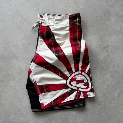 Vintage Billabong Andy Irons Rising Sun Boardshorts (36)