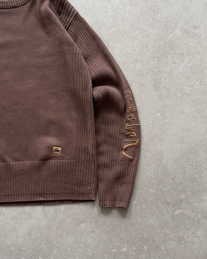 Vintage Quiksilver Cable Knit Jumper (S)