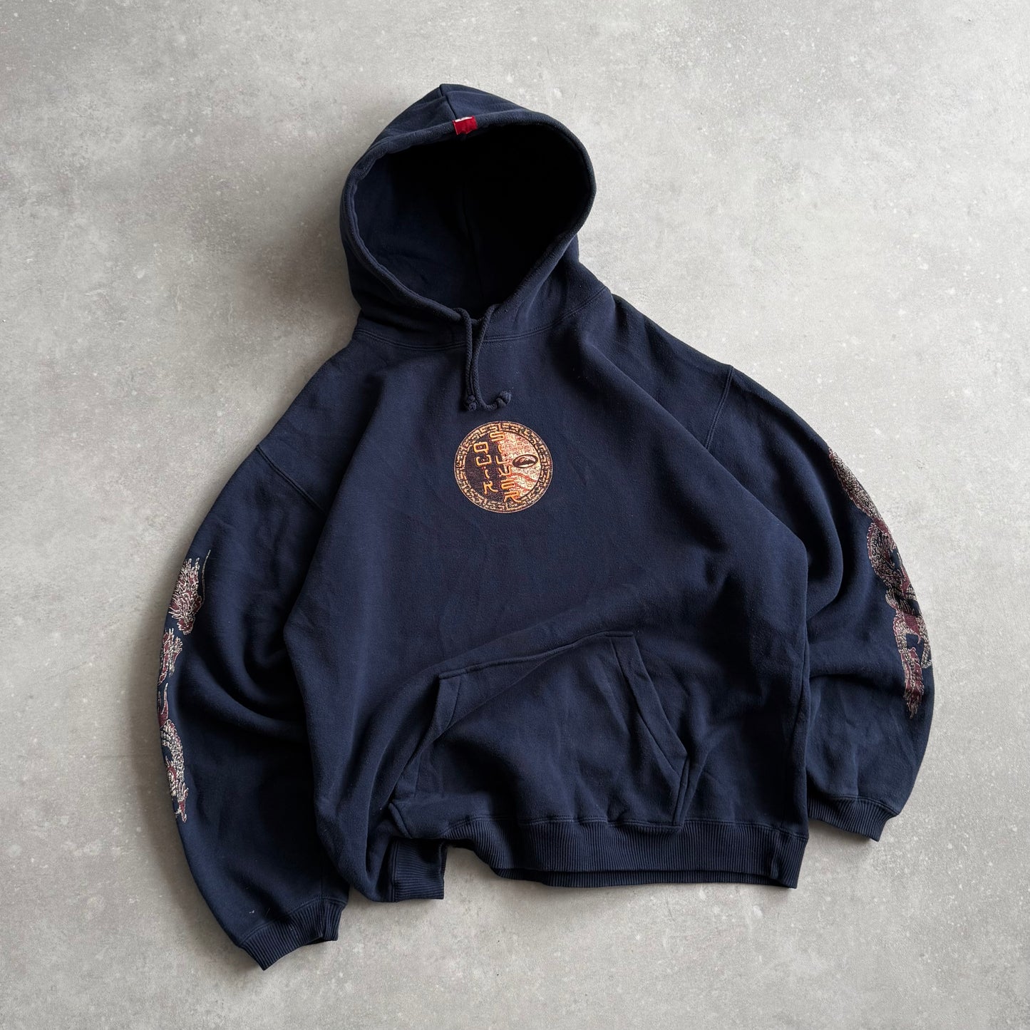 Vintage Quiksilver Dragon Hoodie (XL)