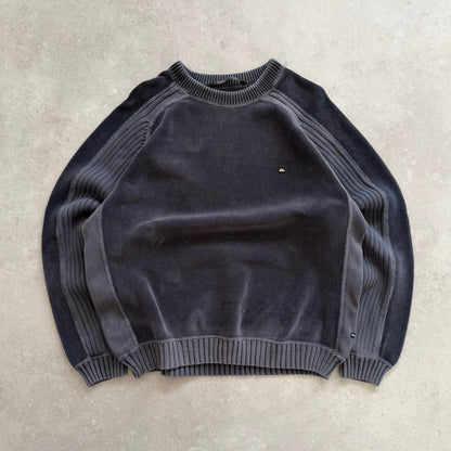 00’s Quiksilver Corduroy Knit Jumper (L)