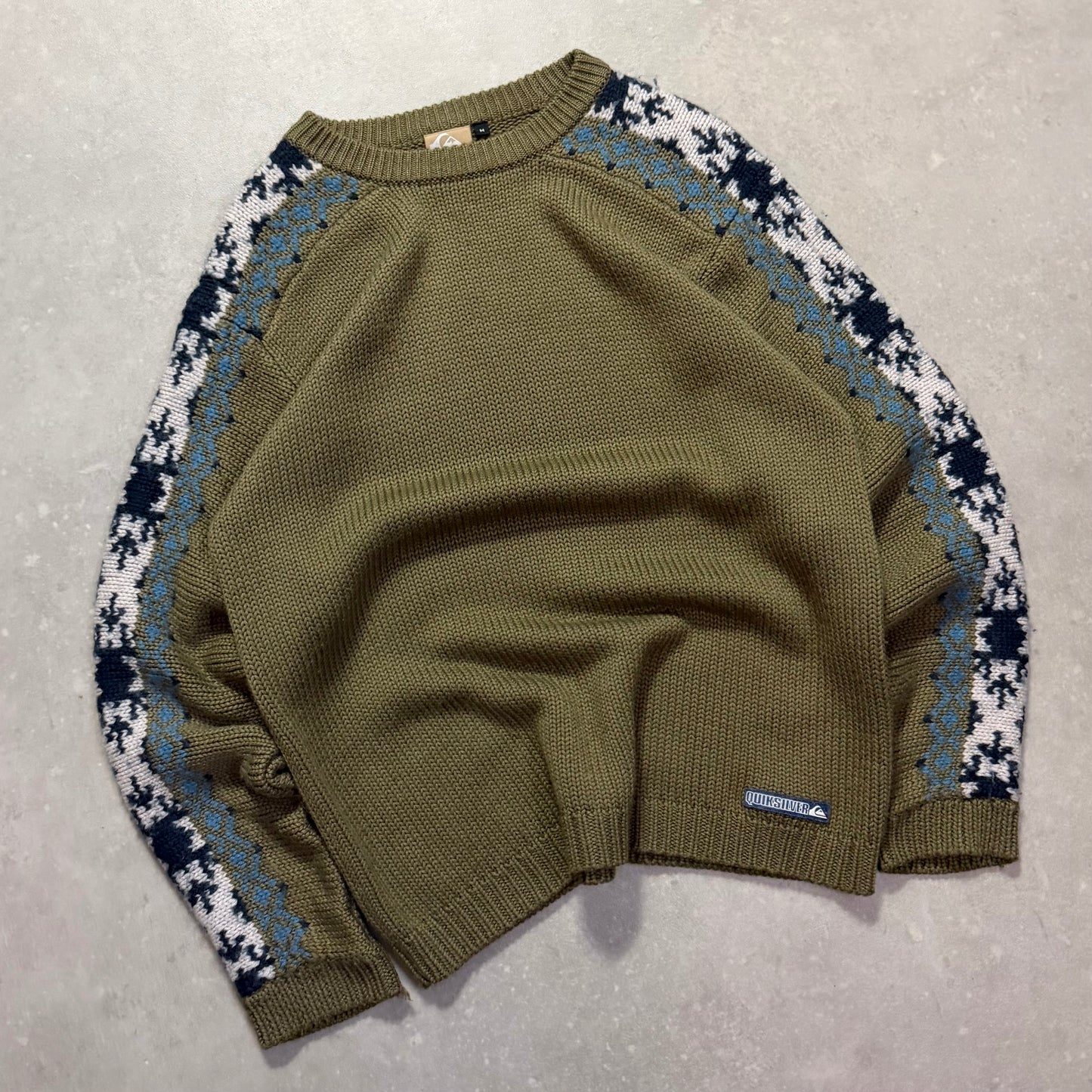 00’s Quiksilver Knit Jumper (M)