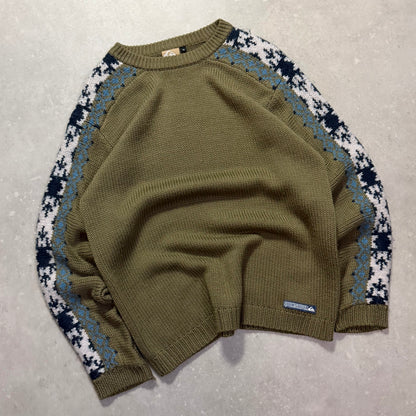 00’s Quiksilver Knit Jumper (M)