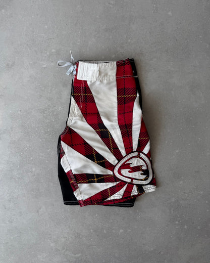 Vintage Billabong Andy Irons Rising Sun Boardshorts (30)