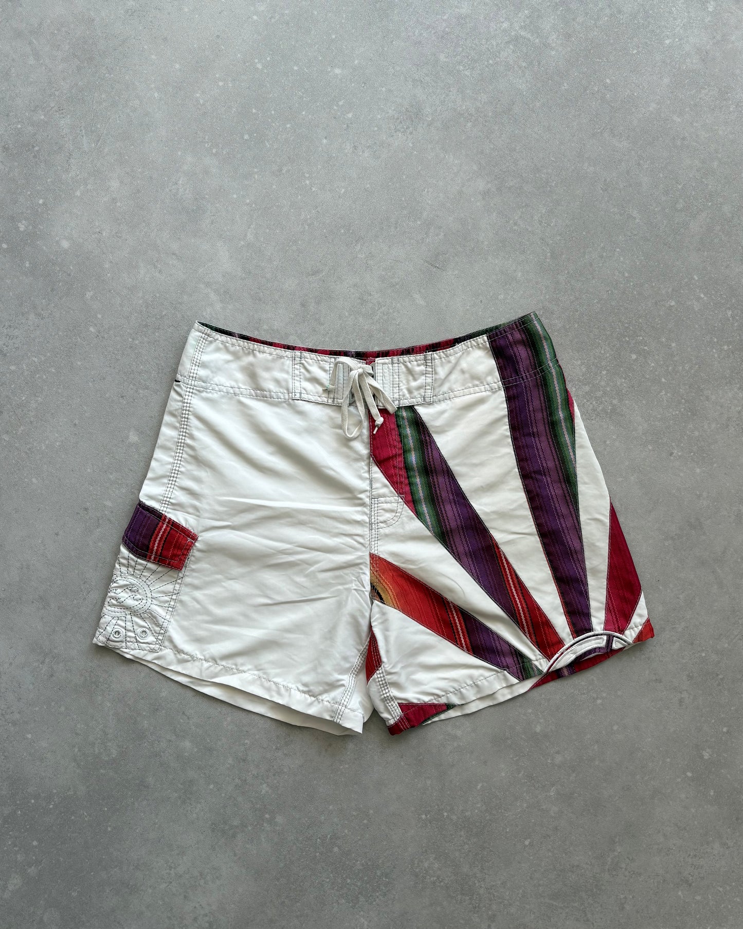 Vintage Billabong Andy Irons Rising Sun Boardshorts (32)