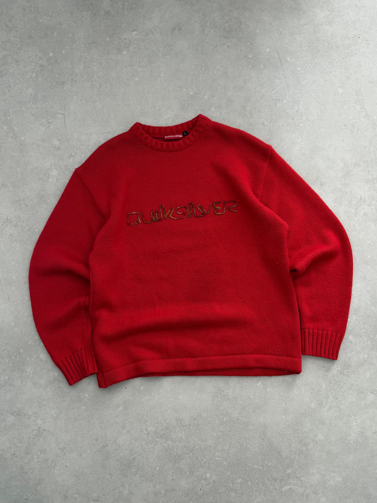 Vintage Quiksilver Knit Jumper (XL)