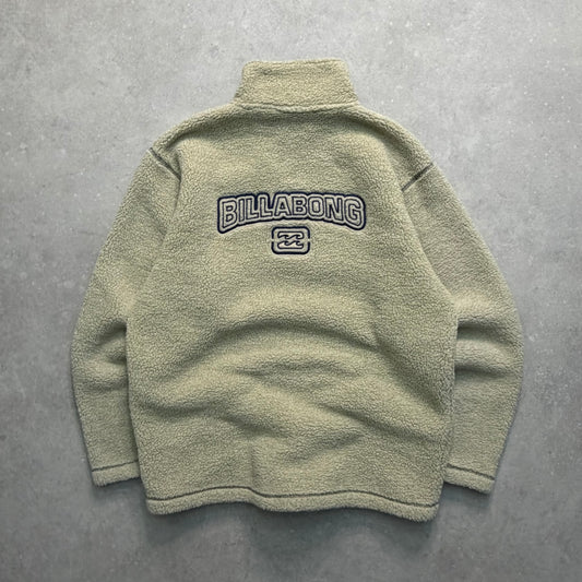 00’s Billabong 1/4 Zip Fleece (M)