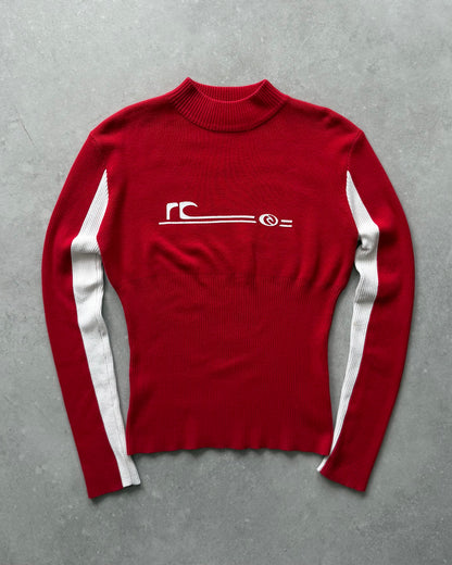 Vintage Rip Curl Cable Knit Jumper (L)