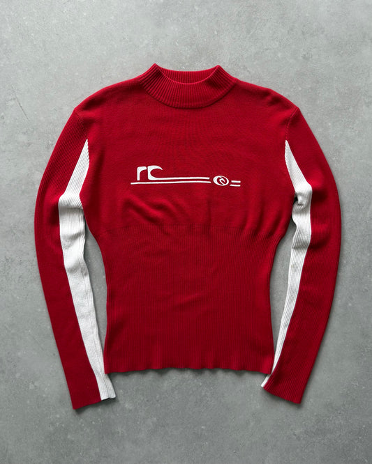 Vintage Rip Curl Cable Knit Jumper (L)