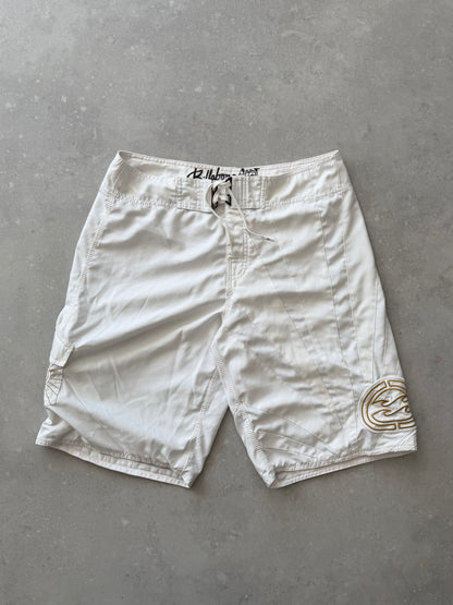 Vintage Billabong Andy Irons Platinum Boardshorts (34)