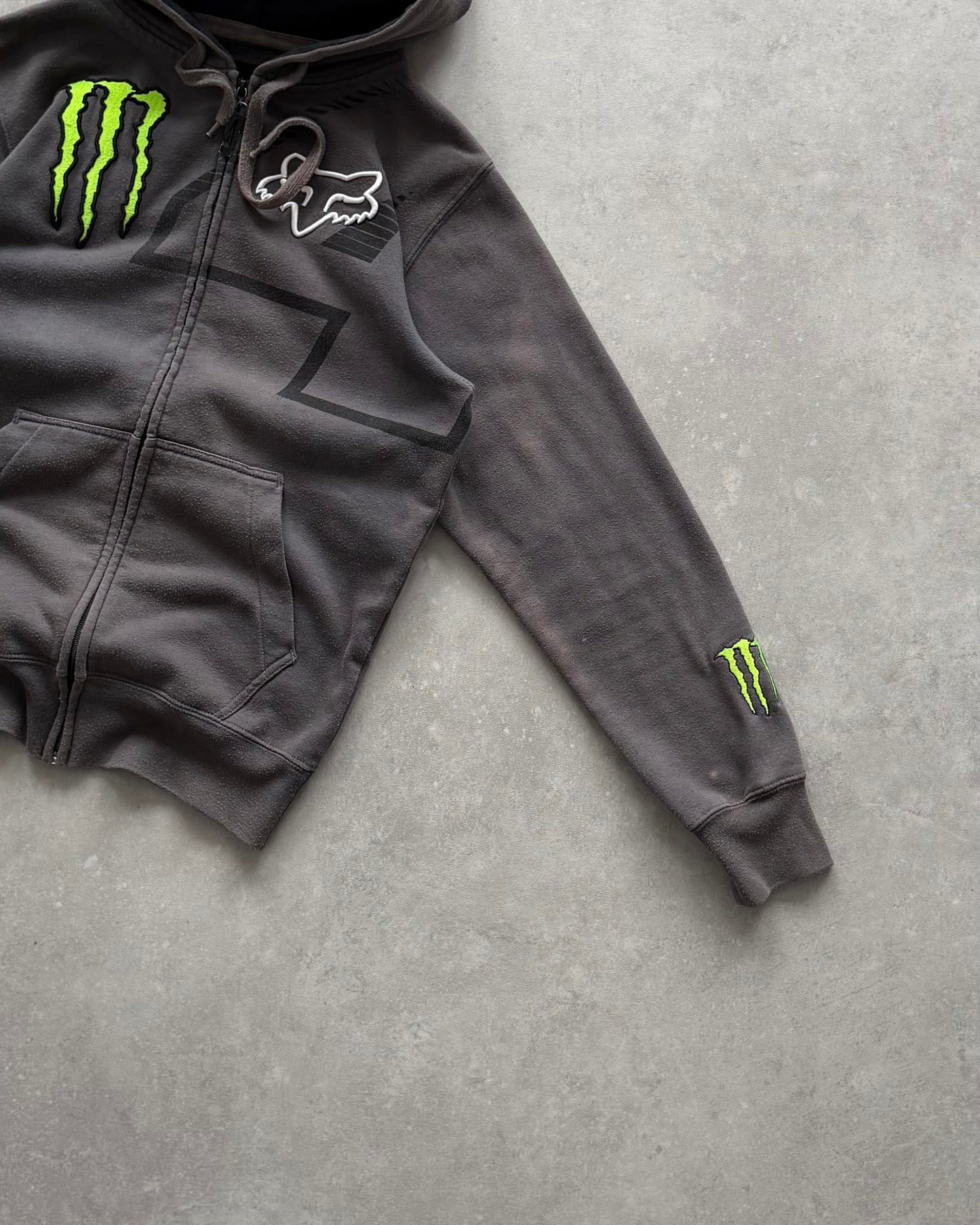 Vintage Fox Racing Zip Up Hoodie (S)