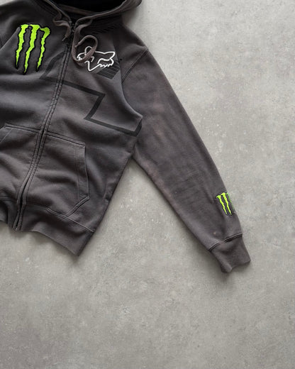 Vintage Fox Racing Zip Up Hoodie (S)