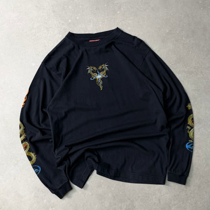 00's Quiksilver Dragon Long Sleeve Tee (S)