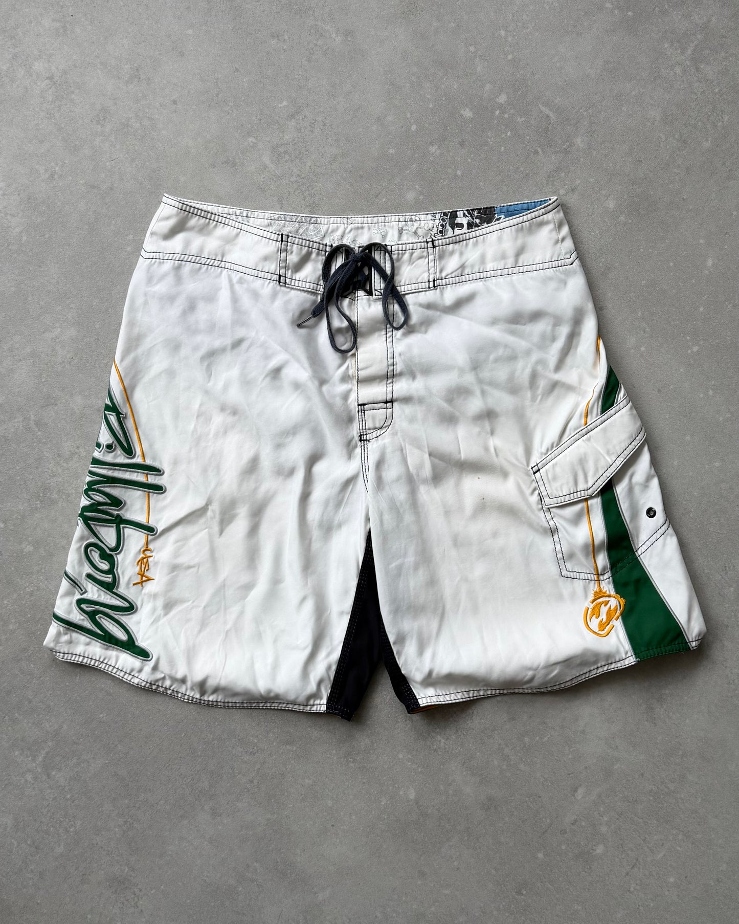 Vintage boardshorts front
