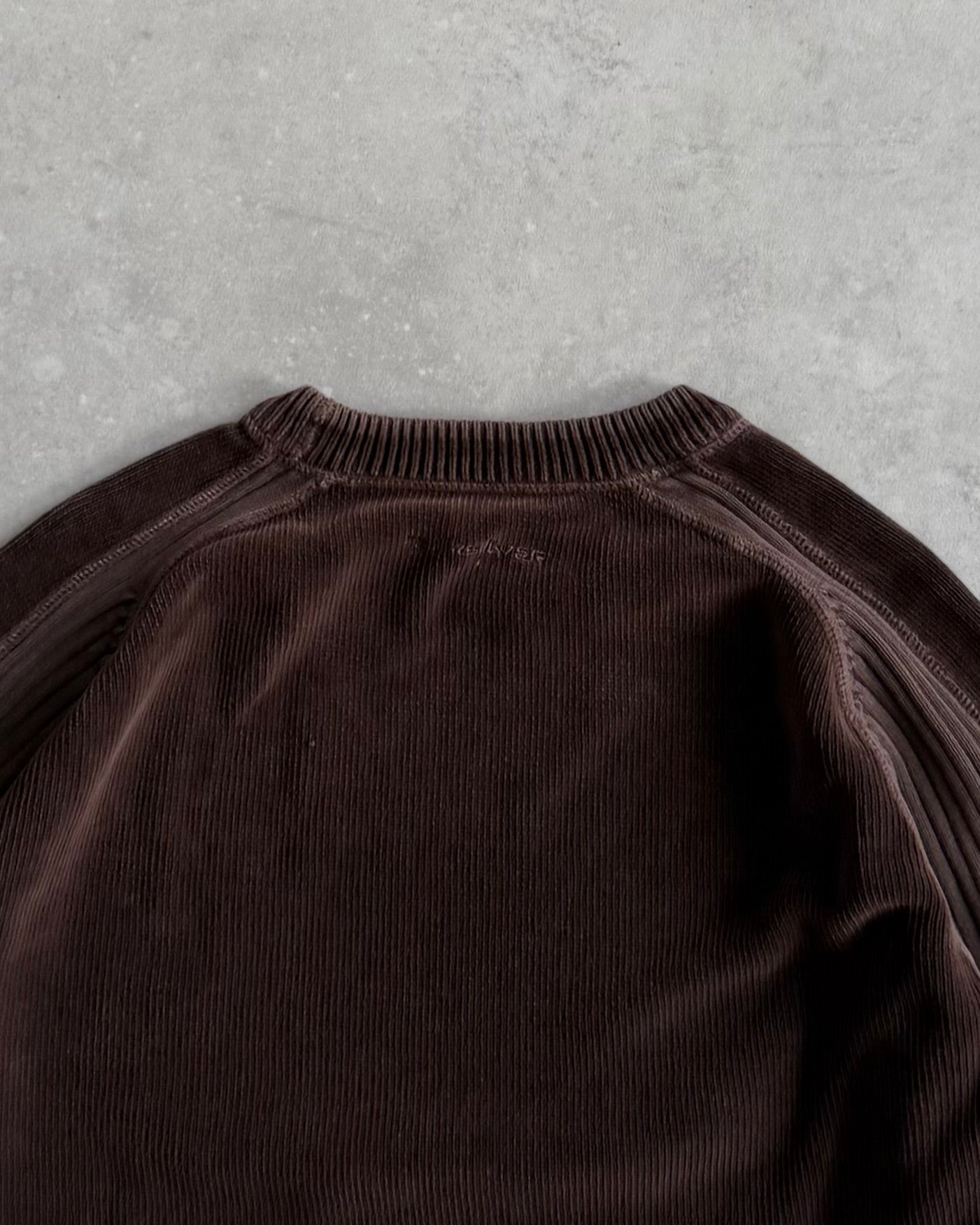 Vintage Quiksilver Corduroy Knit Jumper (XL)