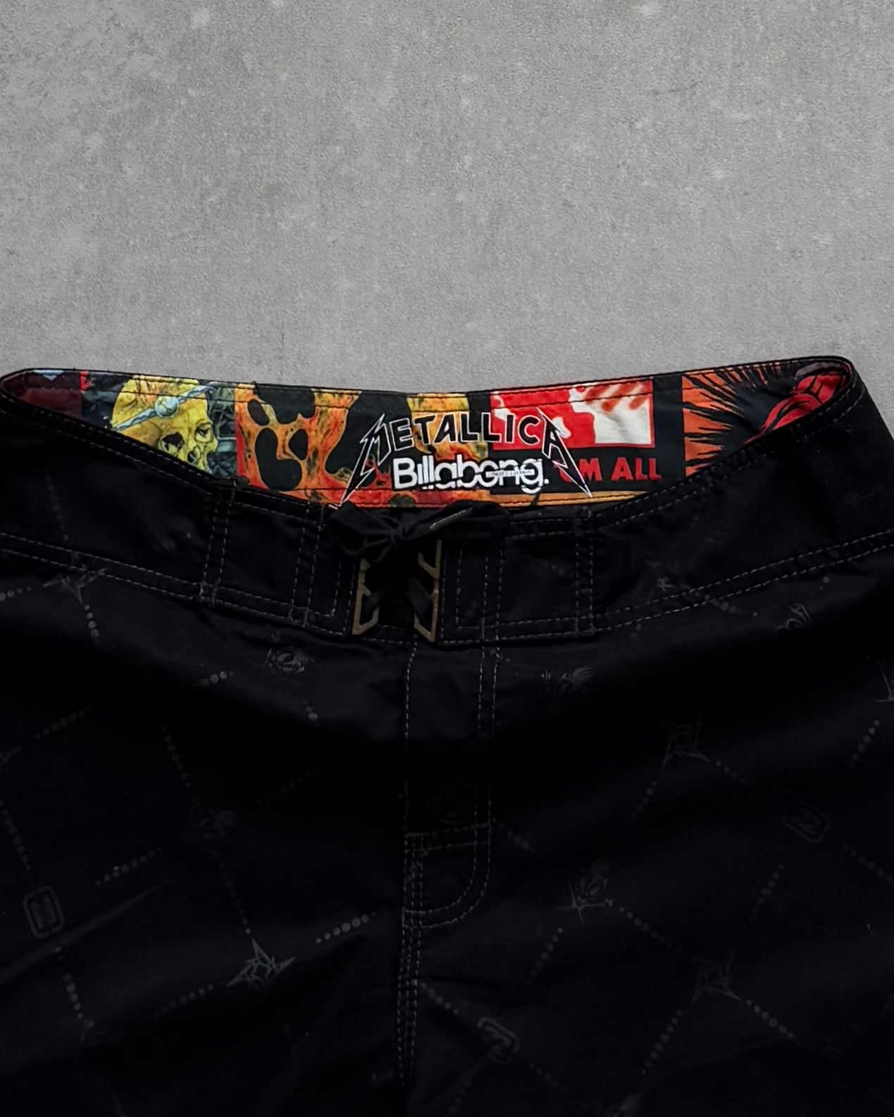 Vintage Billabong Metallica Boardshorts BNWT (34)
